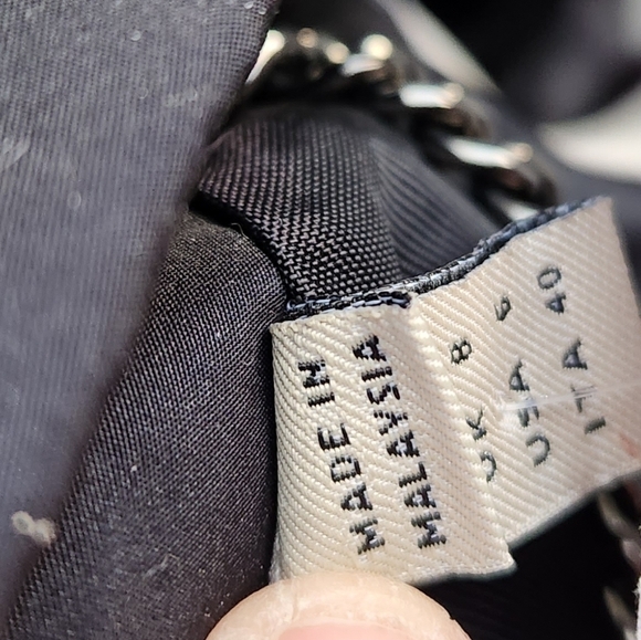 Burberry London Navy‎ Double Breasted Ruffle Jacket - Picture 5 of 8